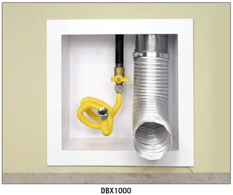 dbx1000m metal dryer vent box|new construction dryer vent box.